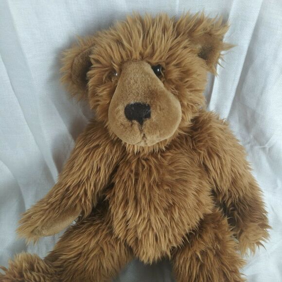 Sugarloaf Shaggy Brown Bear - Sitting - 19" - Picture 2 of 6